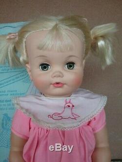 Madame Alexander Chatterbox 23 doll 1960s NIB new box talk untested pat pending