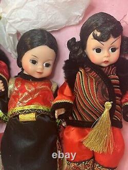 Madame Alexander Chinese New Year 3 Doll Set #21050 New in Box With Dragon