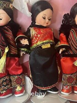 Madame Alexander Chinese New Year 3 Doll Set #21050 New in Box With Dragon