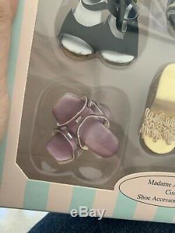 Madame Alexander Cissy Shoe Accessory Package Lot Of 6 Pairs NIB