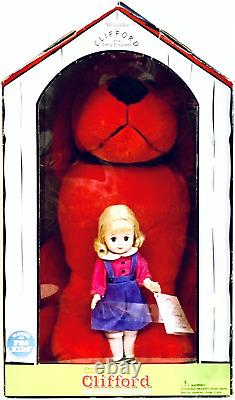 Madame Alexander Clifford The Big Red Dog Plush & Emily Elizabeth 8 Doll In Box
