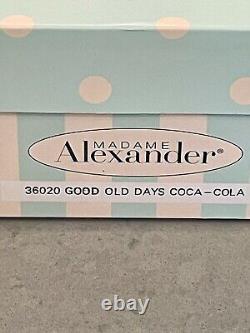 Madame Alexander Collectible 8 Doll GOOD OLD DAYS Coca-Cola 36020 NIB