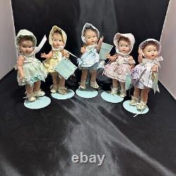 Madame Alexander Dionne Quintuplets 75th Anniversary Doll Set