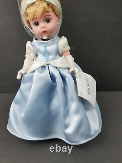 Madame Alexander Disney Cinderella 8 Doll #25080 withBox Tag 2000 Exclusive RARE