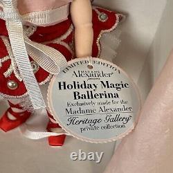 Madame Alexander Doll #49820 Holiday Magic Ballerina 8 Withtag, New In Box