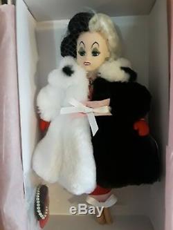 Madame Alexander Doll 71690 Cruella Deville 10 Villains Collection $219 NIB