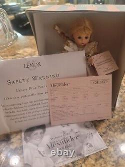 Madame Alexander Doll Christmas Bear with Lenox Ornament New in Box withCertificate
