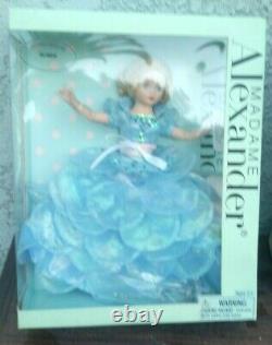 Madame Alexander Doll Glinda, 2003 Wicked New Musical, Blue Scallop Dress NEWNRFB