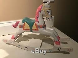 Madame Alexander Doll Hush You Bye With Wooden Rocking Horse #25235 NIB