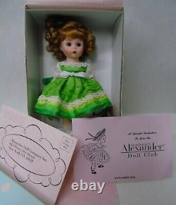 Madame Alexander Doll Little Irish Lass 42260 NIB 2005 Ireland Holiday Ed t341