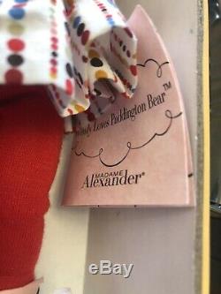 Madame Alexander Doll Wendy Loves Paddington Bear 50360 NIB 8 Trunk Set 2009 SE