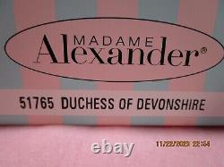 Madame Alexander Duchess of Devonshire 10 inch NRFB