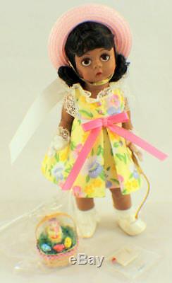 Madame Alexander EASTER SUNDAY DOLL NEW 21513 AFRICAN AMERICAN CUTE BLACK US