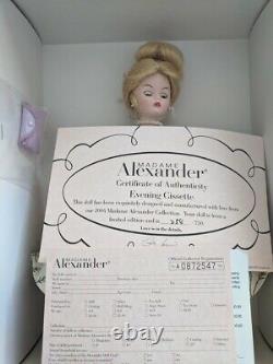 Madame Alexander Evening Cissette 10 Doll Elegant Lady New Box COA