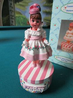 Madame Alexander Figurine Music Box Thank Heaven For Little Girls Nib