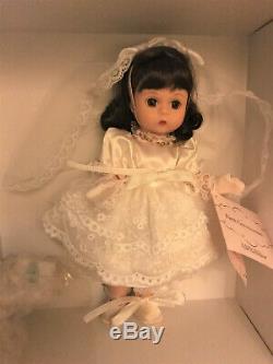 Madame Alexander First Communion Brunette Doll 8 38577 NIB
