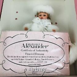 Madame Alexander Frosted Dreams 35455 Doll Limited #556 / 1000 with Box COA Rare