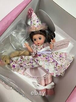 Madame Alexander Happy Birthday 35885 8 Doll 1 of 120 WithBox, COA, Bear, Stand