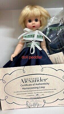 Madame Alexander Homecoming Lissy 12 LE400 Never Removed from Box, New