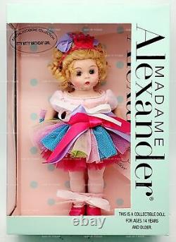 Madame Alexander Itty Bitty Birthday Girl Doll No. 51891 Special Occasions NEW