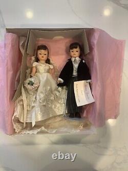 Madame Alexander Jackie and John Doll Set No. 20117 Wedding Dolls NEW in box