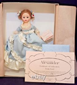 Madame Alexander Jenny Lind #48135, New in Box with COA #274/350