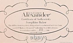 Madame Alexander Josephine Baker #45960, New in Box with COA #242/400