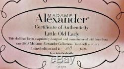 Madame Alexander LITTLE OLD LADY DOLL BRAND NEW 35620 RARE CUTE Grandma NIB
