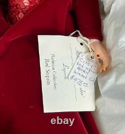Madame Alexander Legends Platinum Collection Red Sequin Gown