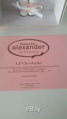 Madame Alexander Lil' Cheerleader 2015 Dallas Convention Companion Doll Nib