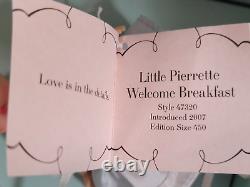 Madame Alexander Little Pierrette the Welcome Breakfast #47320 2007 LE 112/450