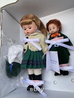 Madame Alexander Luck Of The Irish 38595 Doll & Leprechaun Set Retired 2000 New