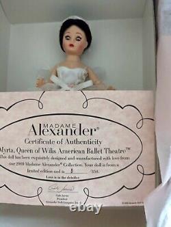 Madame Alexander MYRTA QUEEN OF WILIS AMERICAN BALLET DOLL NEW BOX
