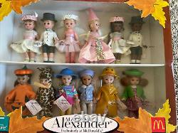 Madame Alexander McDonald's Series SET of 12 NEW! 5 Dolls Fall 2003