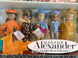 Madame Alexander McDonald's Series SET of 12 NEW! 5 Dolls Fall 2003