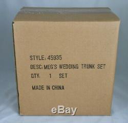 Madame Alexander Meg's Wedding Trunk Set Cissette 10 Little Women NRFB