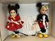 Madame Alexander Mickey Mouse and Minnie Mouse 8 inch Doll Set No. 31641 RARE