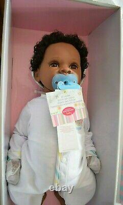 Madame Alexander/Middleton Angel Love Dark Skin Black Hair & Brown Eyes! Pacifier