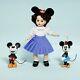 Madame Alexander Mouseketeer Wendy 8 Doll and Friends Mickey And Minnie