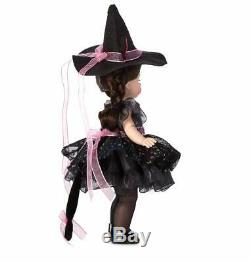 Madame Alexander POTIONS AND PURRS Wendy Halloween Doll Brunette Brown Eye 75125