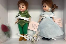 Madame Alexander Peter Pan and Wendy Dolls No. 42620 MINT in box