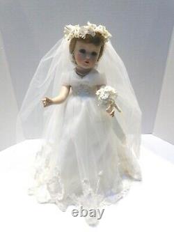 Madame Alexander Porcelain Bride Doll Danbury Mint Exclusive NRFB New