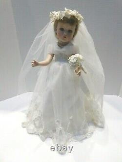 Madame Alexander Porcelain Bride Doll Danbury Mint Exclusive NRFB New