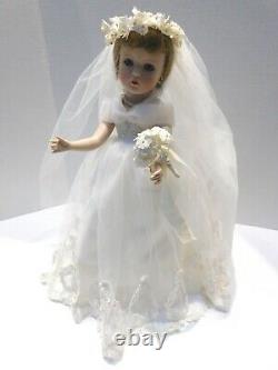 Madame Alexander Porcelain Bride Doll Danbury Mint Exclusive NRFB New