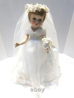 Madame Alexander Porcelain Bride Doll Danbury Mint Exclusive NRFB New