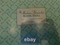 Madame Alexander Porcelain Bride Doll Danbury Mint Exclusive NRFB New