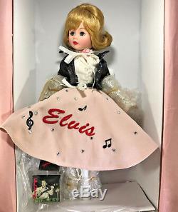 Madame Alexander Porcelain Doll 14 Backstage with Elvis NIB Collectible