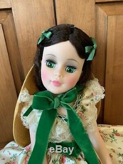 Madame Alexander Portrait Scarlett O'Hara Doll 21' 2255 Picnic Dress Mint in Box