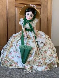 Madame Alexander Portrait Scarlett O'Hara Doll 21' 2255 Picnic Dress Mint in Box