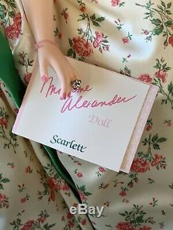 Madame Alexander Portrait Scarlett O'Hara Doll 21' 2255 Picnic Dress Mint in Box